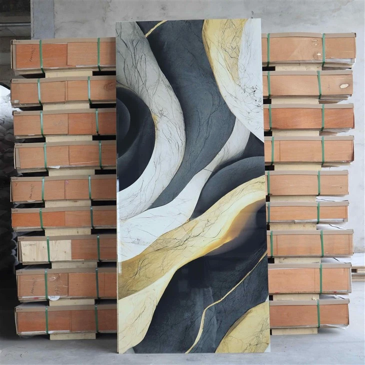 Hot Sell Pvc Marble Sheet Waterproof Easy To Clean