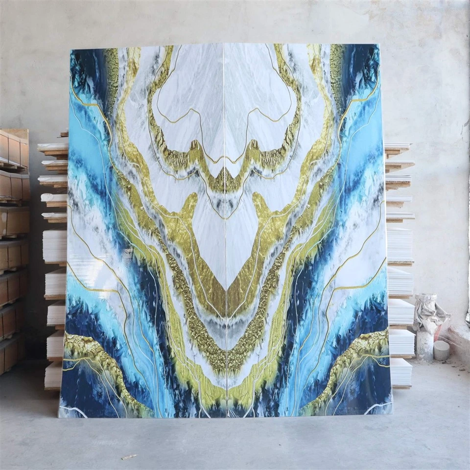 High Glossy UV Surface 3D Wall Panels For Wall